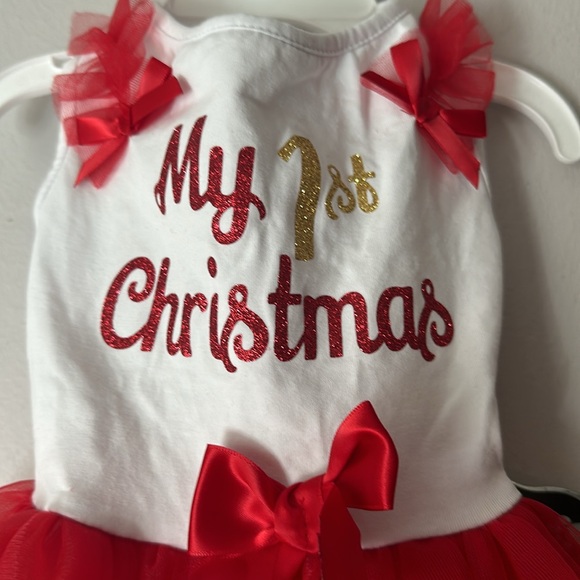 Pawpatu My first Christmas pet tutu outfit size M - Picture 2 of 7